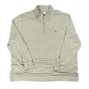 3xl Tommy Bahama Sweater Men's Red Green Quarter Zip Pullover